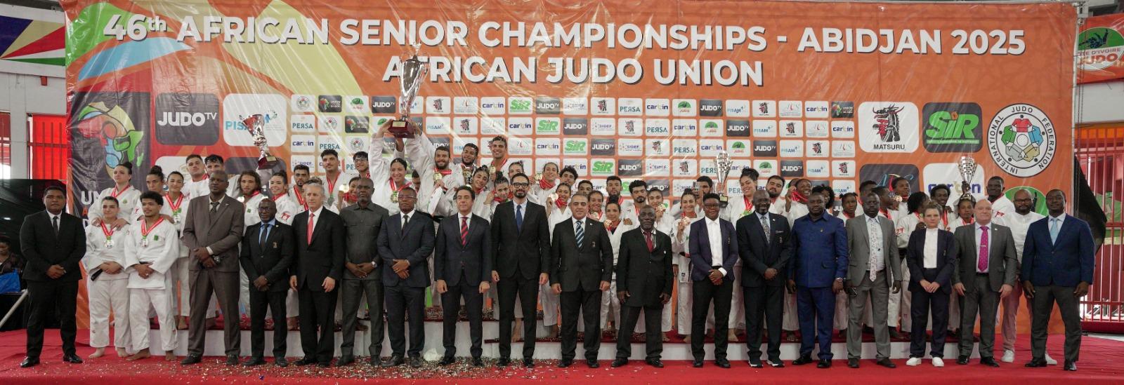 46es Championnats d’Afrique Seniors de Judo : L’Egypte triomphe, la Côte d’Ivoire brille par son l’organisation